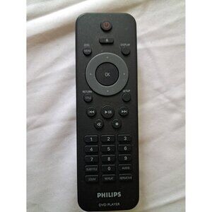 Philips DVP3980K/98 DVD‎ Player Remote Control Rectangular Black New